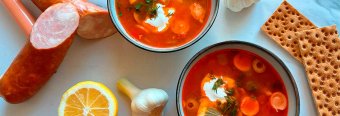 Солянка сборная мясная по домашнему