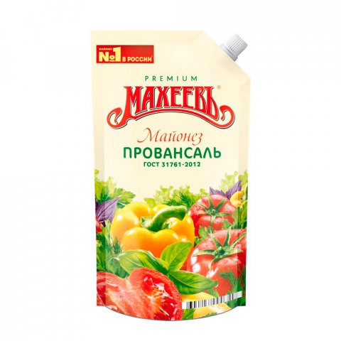 Майонез "Махеевъ" Провансаль 50,5%, 380 г.