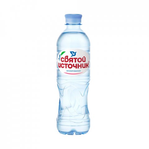 Вода Святой Источник негазированная, 0,5 л.